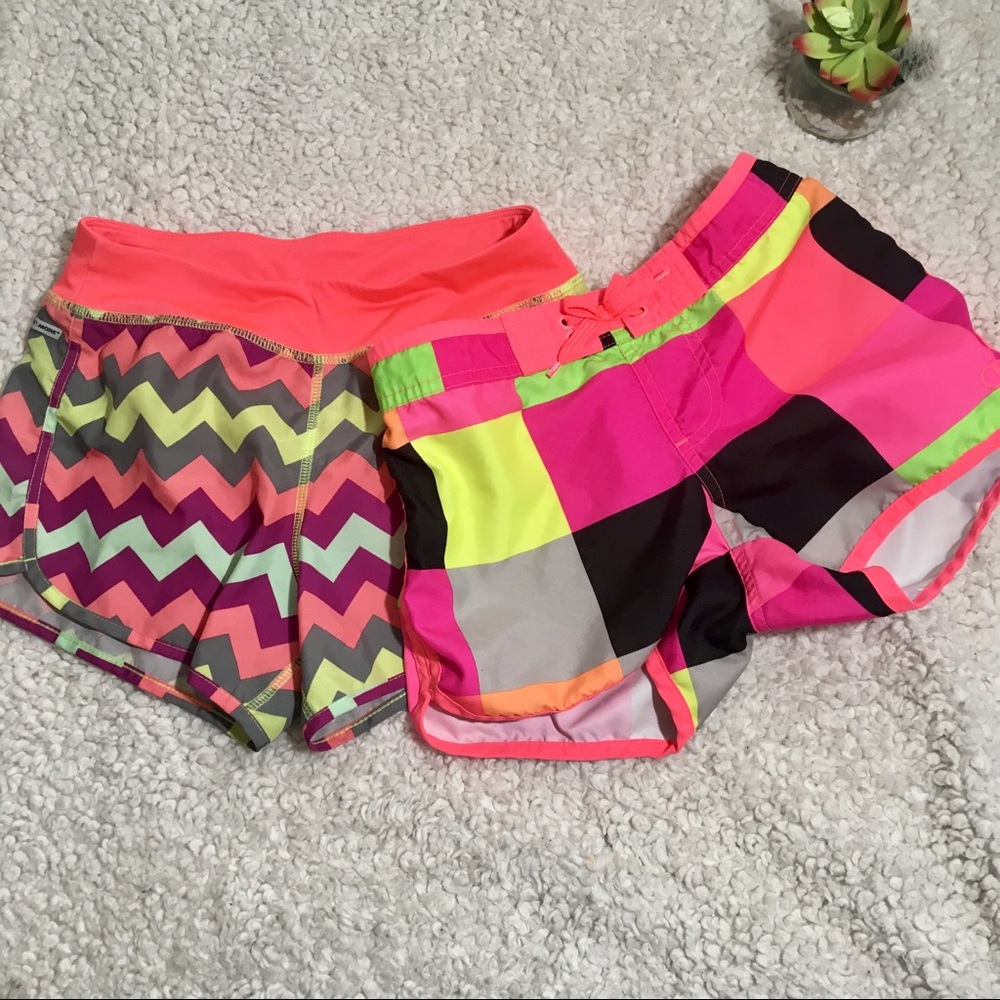 Danskin & OP girls athletic shorts size M